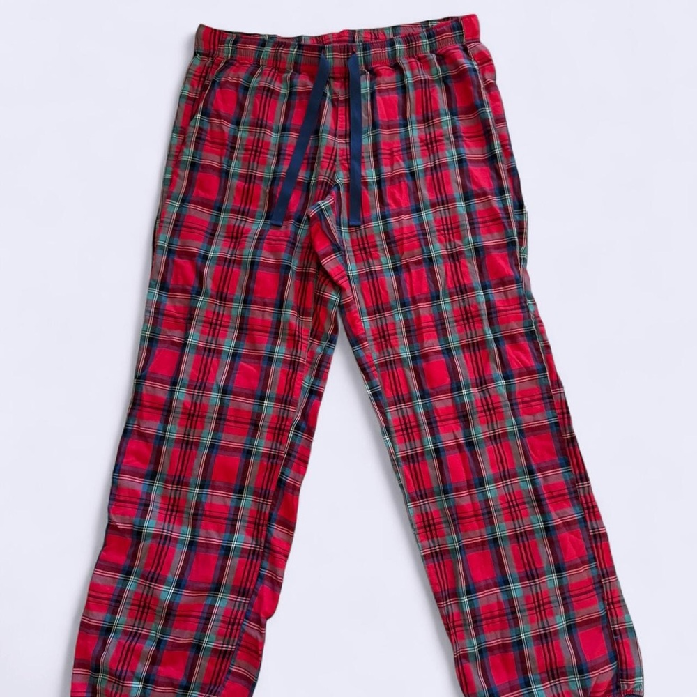 Red Plaid Victoria's Secret Pajama Pants